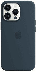 Apple Silikon Case mit MagSafe in Abyssblau für iPhone 13 Pro; Schutzhülle
