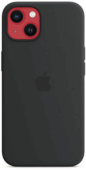 Apple Silikon Case mit MagSafe in Mitternacht für iPhone 13; Schutzhülle