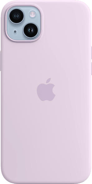 Apple Silikon Case mit MagSafe für iPhone 14 Plus, Flieder; Schutzhülle