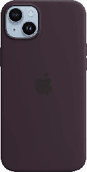 Apple Silikon Case mit MagSafe für iPhone 14 Plus, Holunder; Schutzhülle