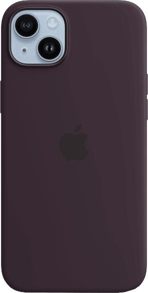 Apple Silikon Case mit MagSafe für iPhone 14 Plus, Holunder; Schutzhülle