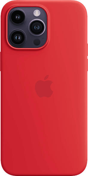 Apple Silikon Case mit MagSafe für iPhone 14 Pro Max, (PRODUCT)RED; Schutzhülle