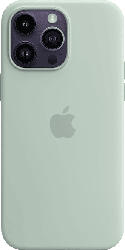 Apple Silikon Case mit MagSafe für iPhone 14 Pro Max, Agavengrün; Schutzhülle