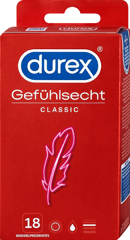 Durex Gefühlsecht Classic Kondome