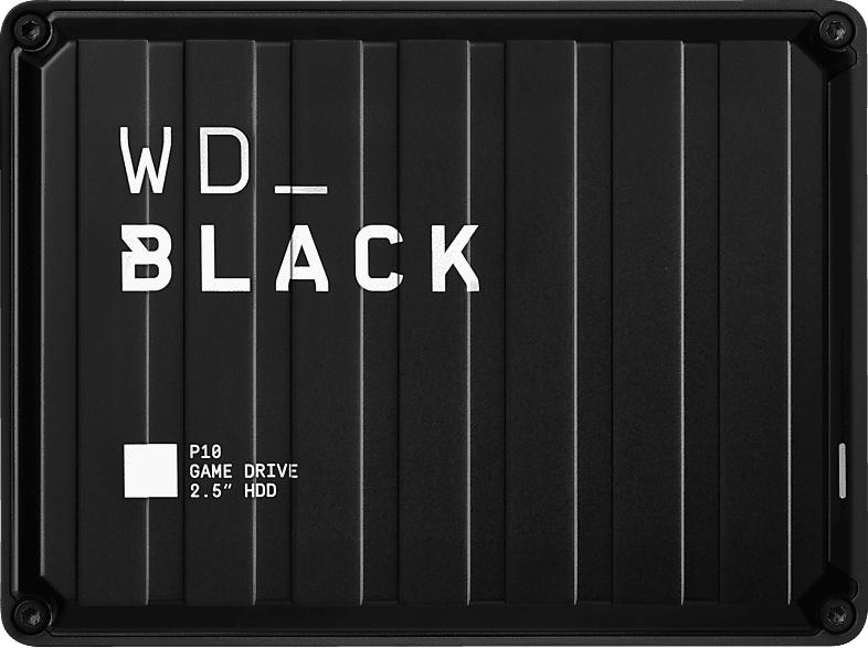 Western Digital Black P10 Game Drive Externe Festplatte 2 TB, 2,5 Zoll; Gaming-Festplatte