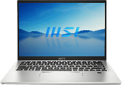 MSI Prestige 14 Evo B13M-290 Notebook, i7-13700H, 16 GB RAM, 1 TB SSD, Zoll WUXGA, Win11 Pro, Urban Silver
