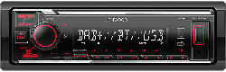 Kenwood Autoradio KMM-BT408DAB Digital Media Receiver mit DAB+ und Bluetooth