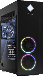 HP Gaming PC OMEN GT21-1901ng, i7-13700K, 32GB DDR5 RAM, 1TB SSD, RTX 3080, Win11, Flüssigkeitskühlung für Prozessor, Schwarz