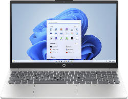 HP Laptop 15-fd0900ng Notebook, Intel i5-1335U, 8GB RAM, 512GB SSD, 15.6 Zoll Full-HD, Win11 Home, Natursilber