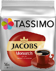 Tassimo Kaffeekapsel Monarch (16 Kapseln, Kompatibles System: Tassimo); Kaffeekapseln 16 Stück