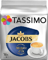 Tassimo Kaffeekapsel Medaille D'or (16 Kapseln, Kompatibles System: Tassimo); Kaffeekapseln 16 Stück
