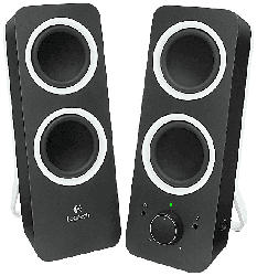 Logitech PC-Lautsprecher Z 200, schwarz