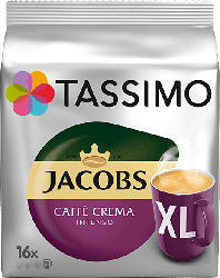 Tassimo Kaffeekapsel Crema Intenso XL (16 Kapseln, Kompatibles System: Tassimo); Kaffeekapseln 16 Stück