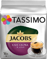 Tassimo Kaffeekapsel Crema Intenso (16 Kapseln, Kompatibles System: Tassimo); Kaffeekapseln 16 Stück