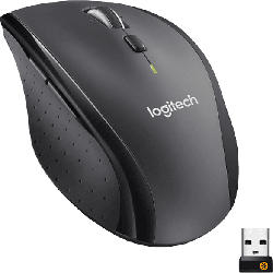 Logitech Kabellose Maus M705, 1000 DPI, USB, Kompatibel mit PC/Mac/Laptop & Chromebook, Schwarz; PC Maus