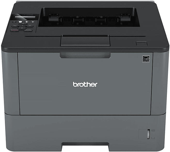 Brother Laserdrucker HL-L5100DN, A4, 40 S./Min, S/W-Laser, Duplex, Ethernet, Grau/Schwarz
