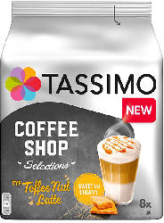Tassimo Kaffeekapsel Coffee Shop Toffee Nut Latte (8 Stk., Kompatibles System: Tassimo); Kaffeekapsel 8 Stück