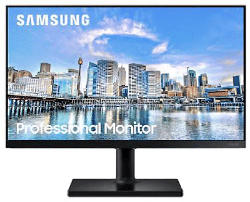 Samsung Monitor LF24T450FZUXEN, 24 Zoll, FHD, 75Hz, 5ms, 250cd, IPS, Schwarz