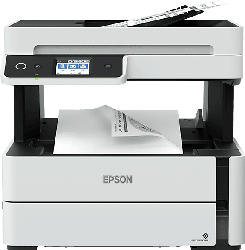 Epson Multifunktionsdrucker EcoTank ET-M3180, 20 S/min Farbe, DIN A4, Wi-Fi, Tinte, Grau