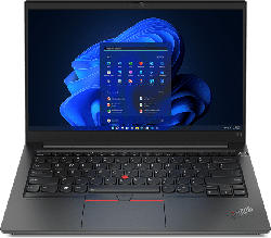 Lenovo Notebook ThinkPad E14 Gen 4, i5-1235U, 8GB RAM, 256GB SSD, 14 Zoll FHD, Win11 Pro, Schwarz