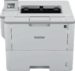 Brother Laserdrucker HL-L6300DW, A4, 46 S./Min, S/W-Laser, NFC, Duplex, WLAN/Ethernet, 4.5cm Farbdisplay, Weiß