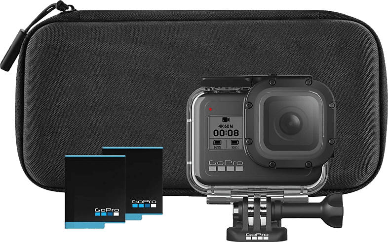 GoPro Hero8 Black Action Cam Accessory Hard Bundle