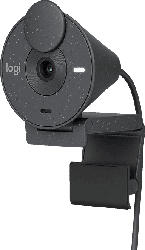 Logitech Webcam Brio 300, Full-HD 1080p, 1x Digitalzoom, USB-C, RightLight 2 LED, Grafit