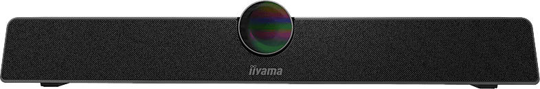 iiyama Video/Audio-Konferenzbar UC CAM120ULB-1 for Business, 4K UHD, 12 Megapixel, 120° Sichtfeld (FoV), USB-C, 6 Mikrofone, 5x Zoom, 8W Audio, Schwarz