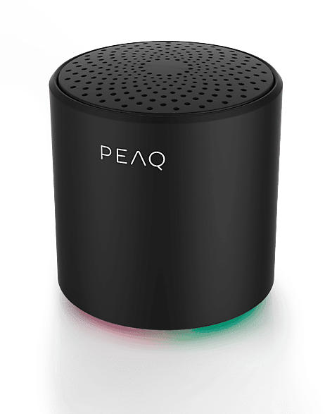 Peaq PPA 102 Bluetooth Lautsprecher, schwarz; Bluetooth Laufsprecher