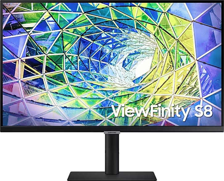 Samsung ViewFinity S8U Monitor For Business, 27 Zoll UHD 4K, 60Hz, 5ms (GTG), 300cd, IPS Panel, USB-Hub, HDR10, Schwarz
