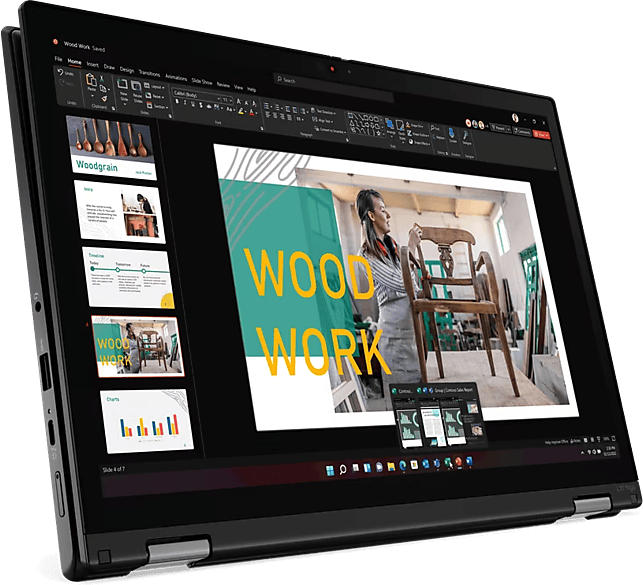 Lenovo ThinkPad L13 Yoga Gen 4 Convertible For Business, i5-1335U, 16GB RAM, 512GB SSD, 13.3 Zoll Touch WUXGA, Win11 Pro, Thunder Black