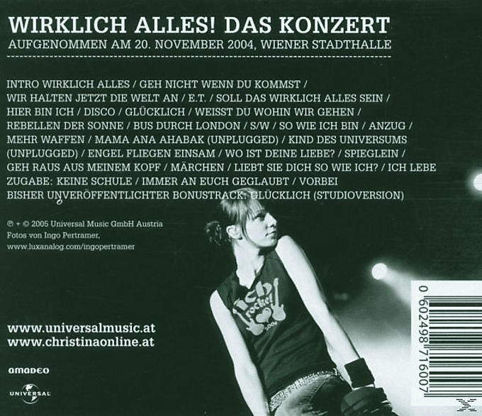 Christina Stürmer - Wirklich Alles! [CD]