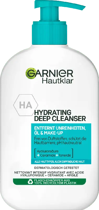 GARNIER Hautklar Hydrating Deep Cleanser