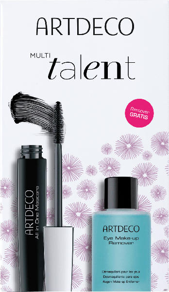 ARTDECO Mascara All In One Black mit gratis Augen Make-Up Entferner (50 ml)