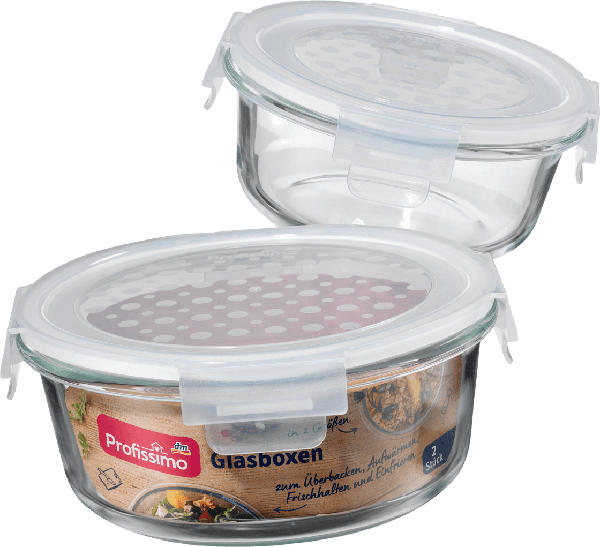 Profissimo Glasboxen Set rund