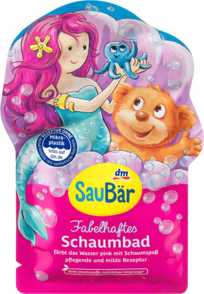 SauBär Kinder Badezusatz Fabelhaftes Schaumbad