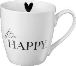 BOLTZE Kaffeebecher Jumbo "Be HAPPY"