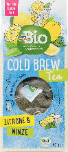 dm-drogerie markt dmBio Cold Brew Tea, Zitrone Minze (16 Beutel) - bis 15.06.2024