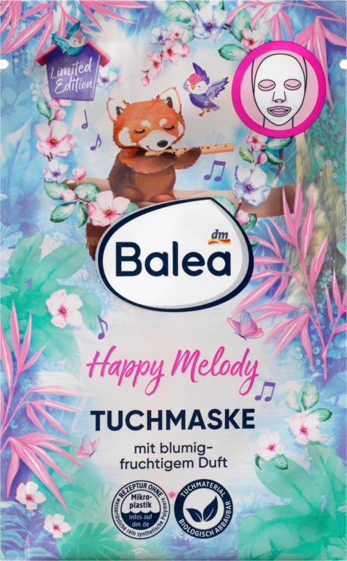 Balea Tuchmaske Happy Melody