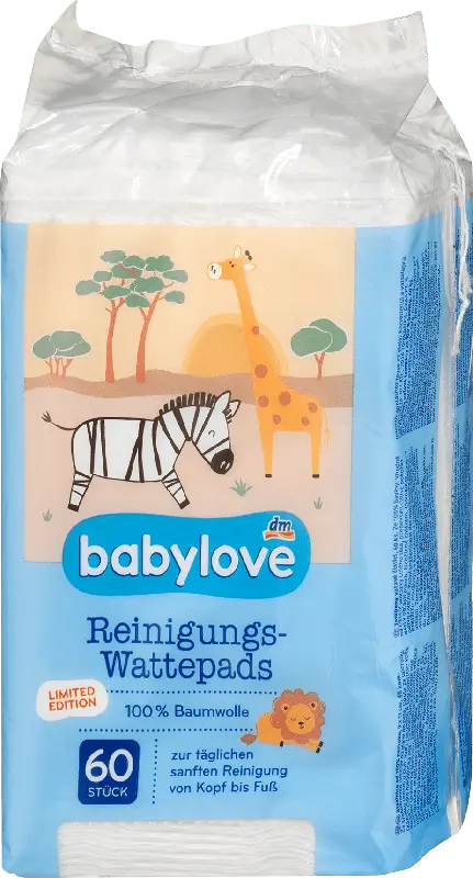 babylove Reinigungs-Wattepads