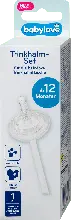 dm drogerie markt babylove Trinkhalm-Set für die babylove Trinkhalmflasche