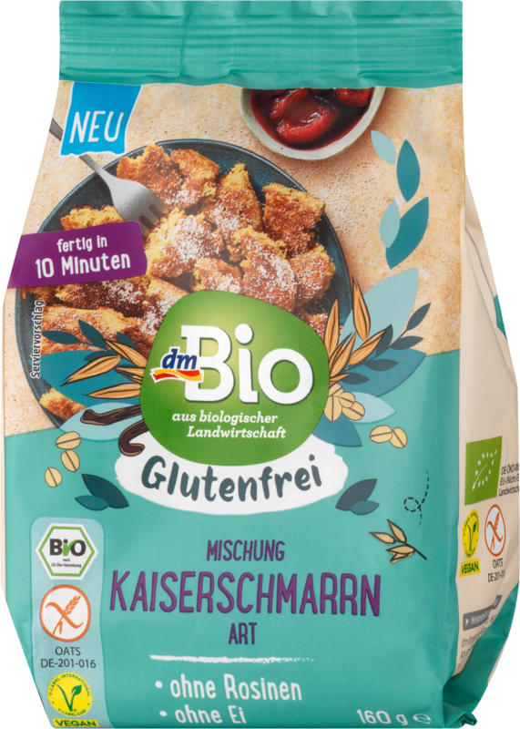 dmBio Backmischung Kaiserschmarrn glutenfrei