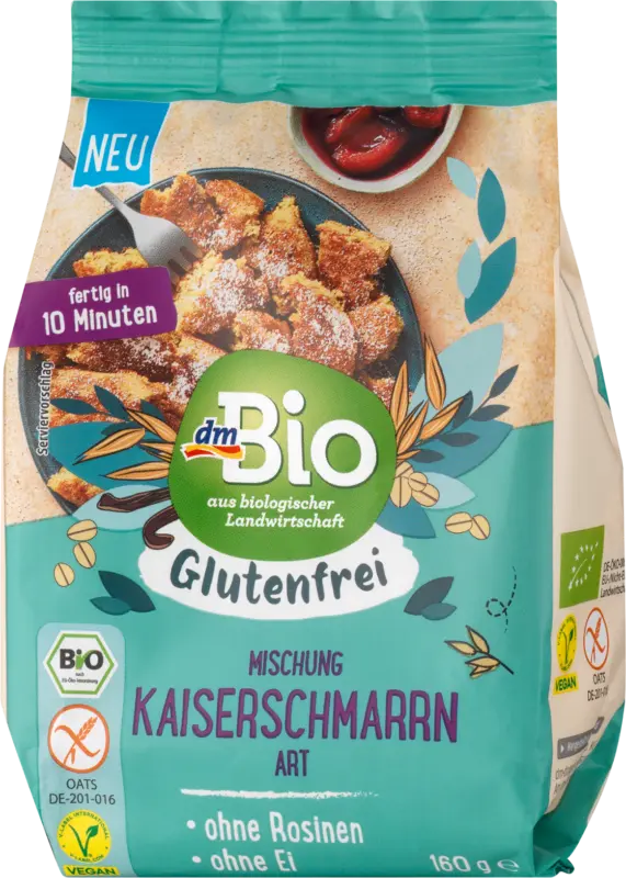 dmBio Backmischung Kaiserschmarrn glutenfrei