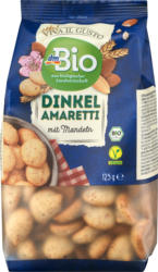 dmBio Dinkel Amaretti mit Mandeln