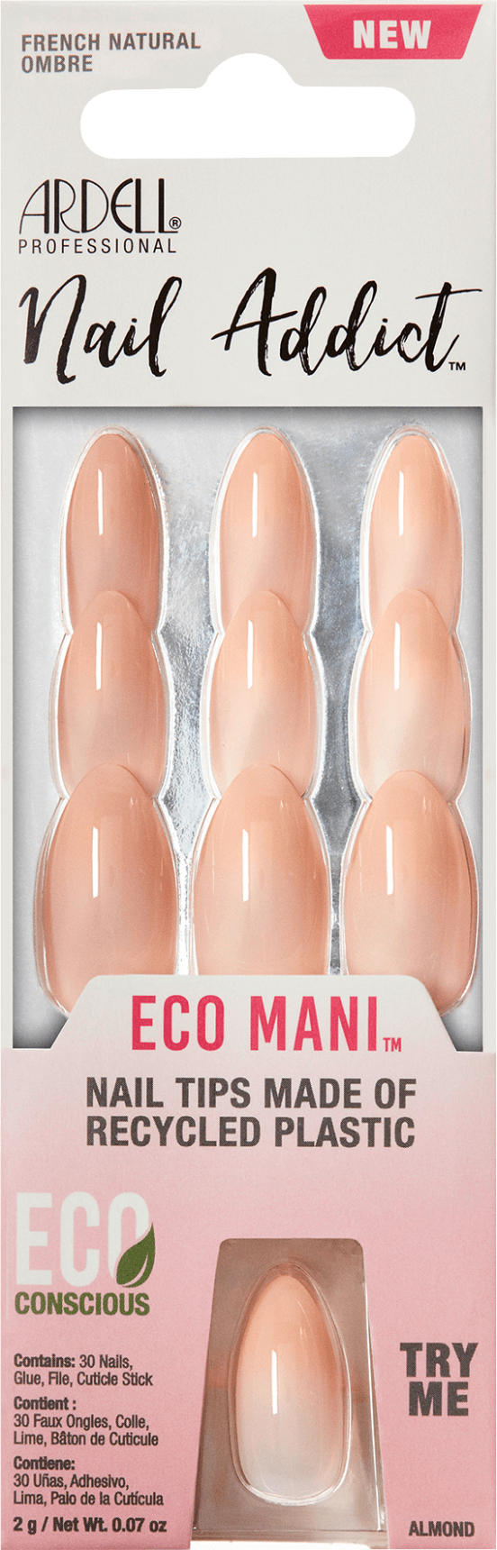 ARDELL Künstliche Nägel Eco Mani French Natural Ombre