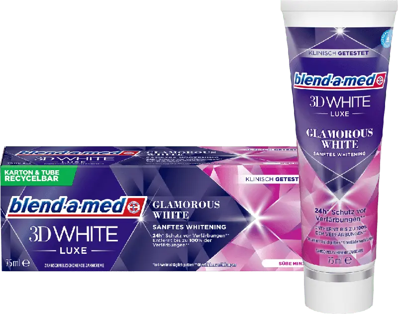 blend-a-med 3D White Luxe Zahncreme Glamorous White