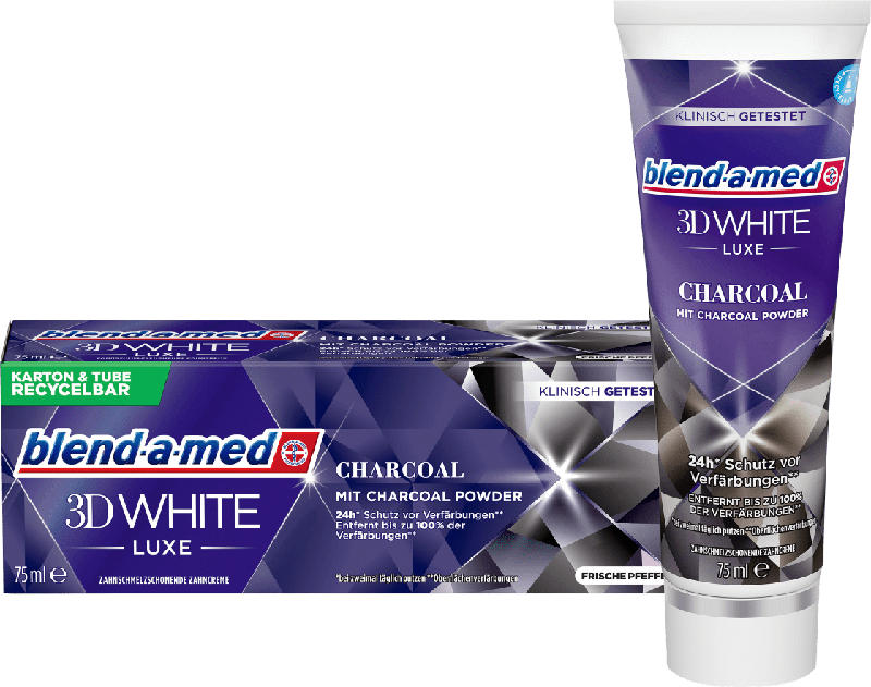 blend-a-med 3D White Luxe Zahnpasta Charcoal