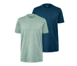 2 T-Shirts mit Rundhalsausschnitt