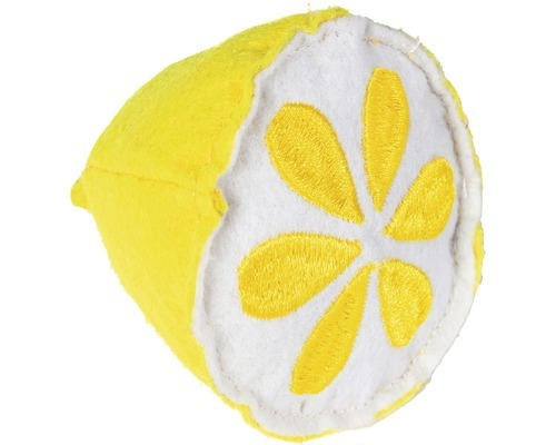 SPIELZEUG TEXIL GELB, LIMONE 6,5CM