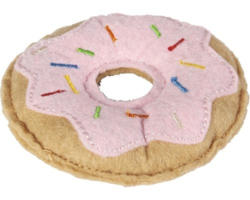 SPIELZEUG TEXIL PINK, DONUT 7,5 CM